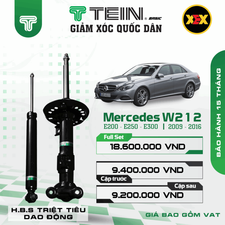 TEIN Basic - Giảm xóc cho xe Mercedes E-Class W212