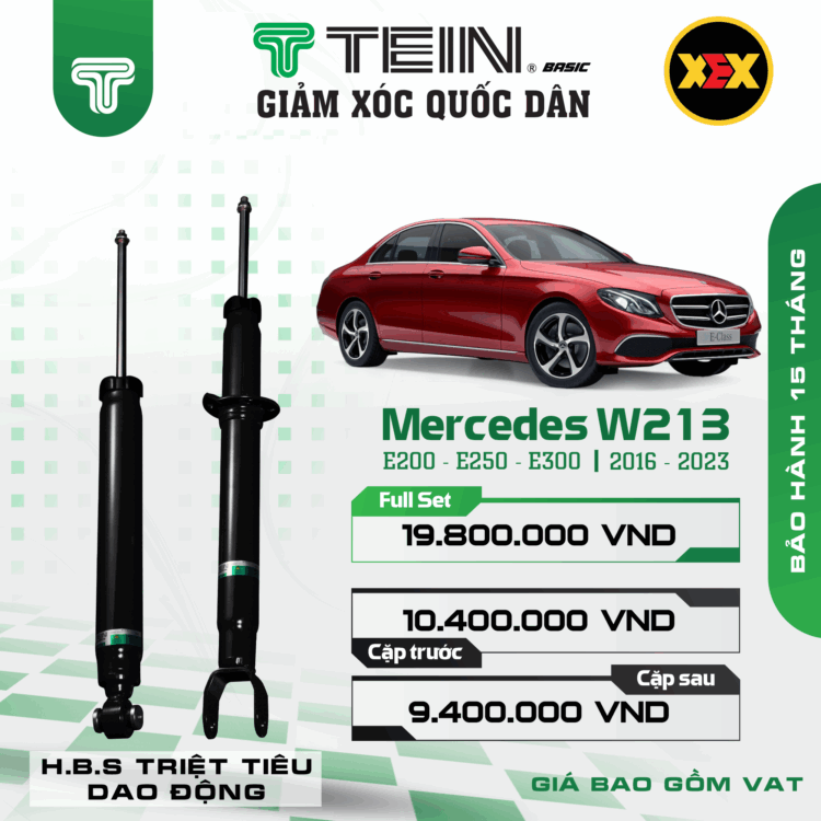 Giảm xóc Mercedes W213 - TEIN Basic 