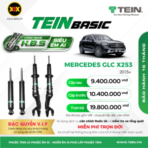 GIẢM XÓC MERCEDES GLC-CLASS X253 – GLC200, GLC250, GLC300 (2015+) TEIN BASIC