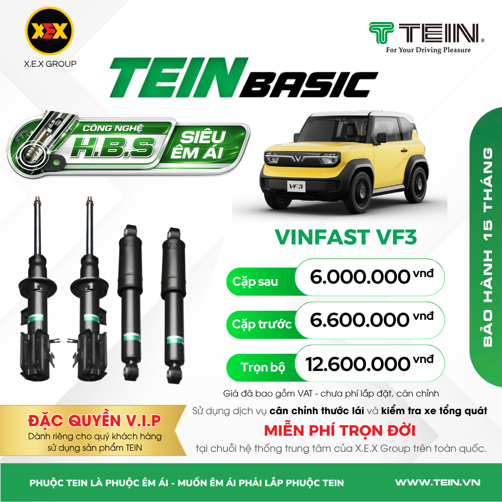 GIẢM XÓC VF3 – TEIN BASIC