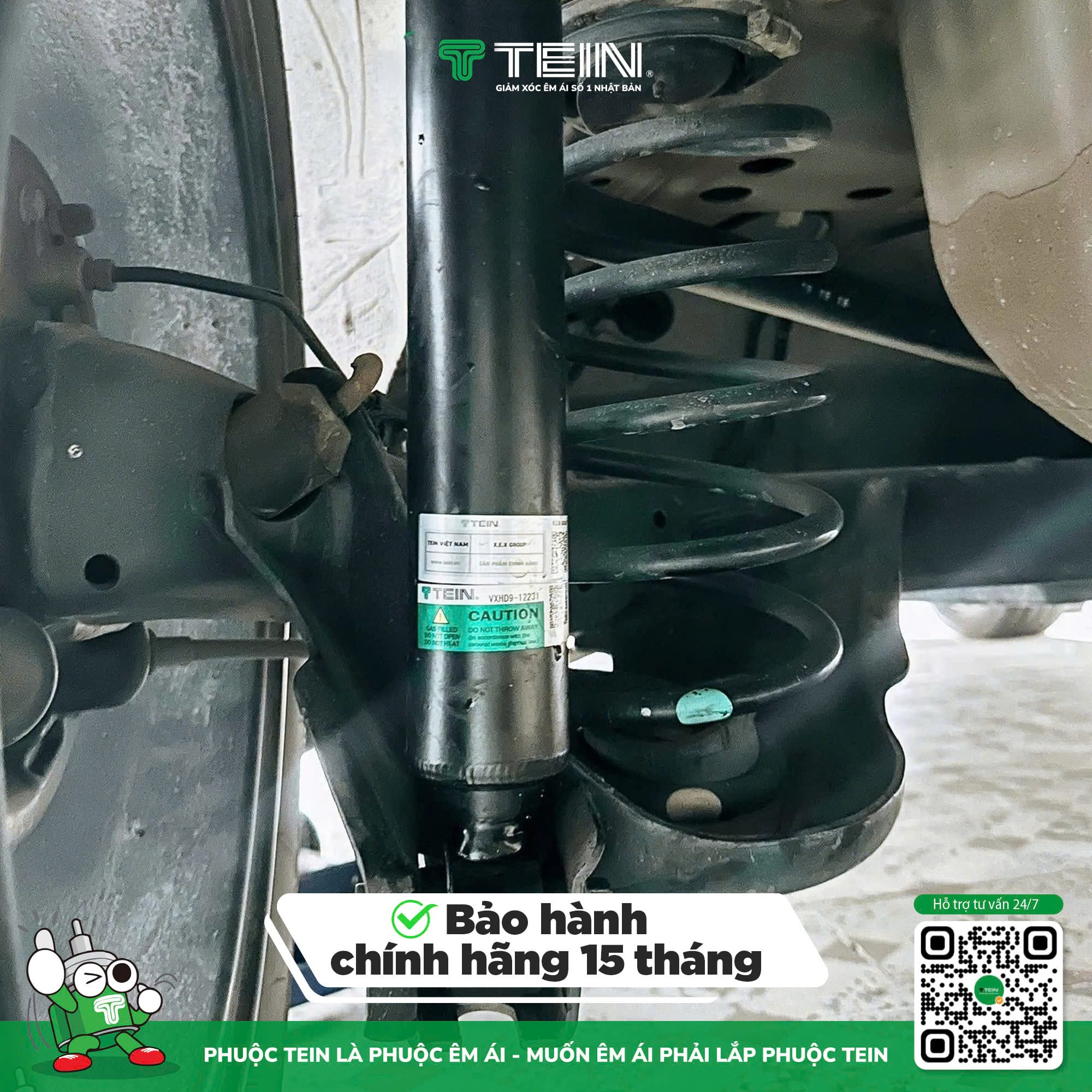 GIẢM XÓC HONDA CITY (2013+) – TEIN BASIC