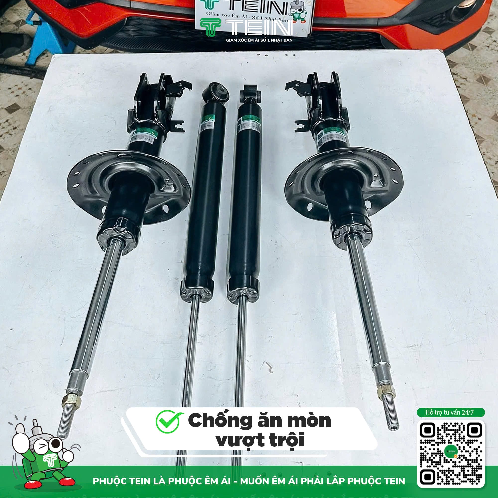 GIẢM XÓC HONDA CITY (2013+) – TEIN BASIC