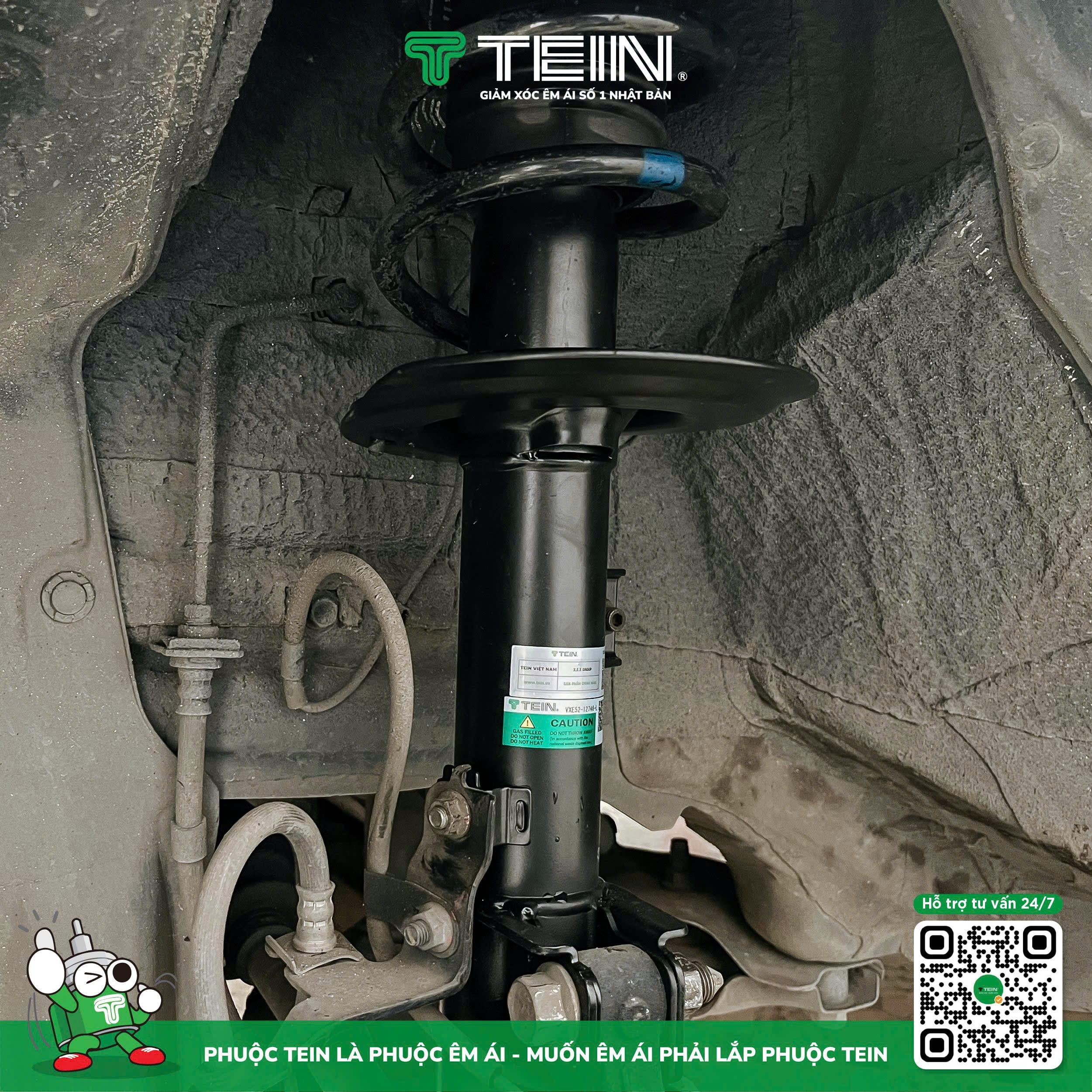 GIẢM XÓC CHO XE MITSUBISHI XPANDER (2019+) TEIN BASIC