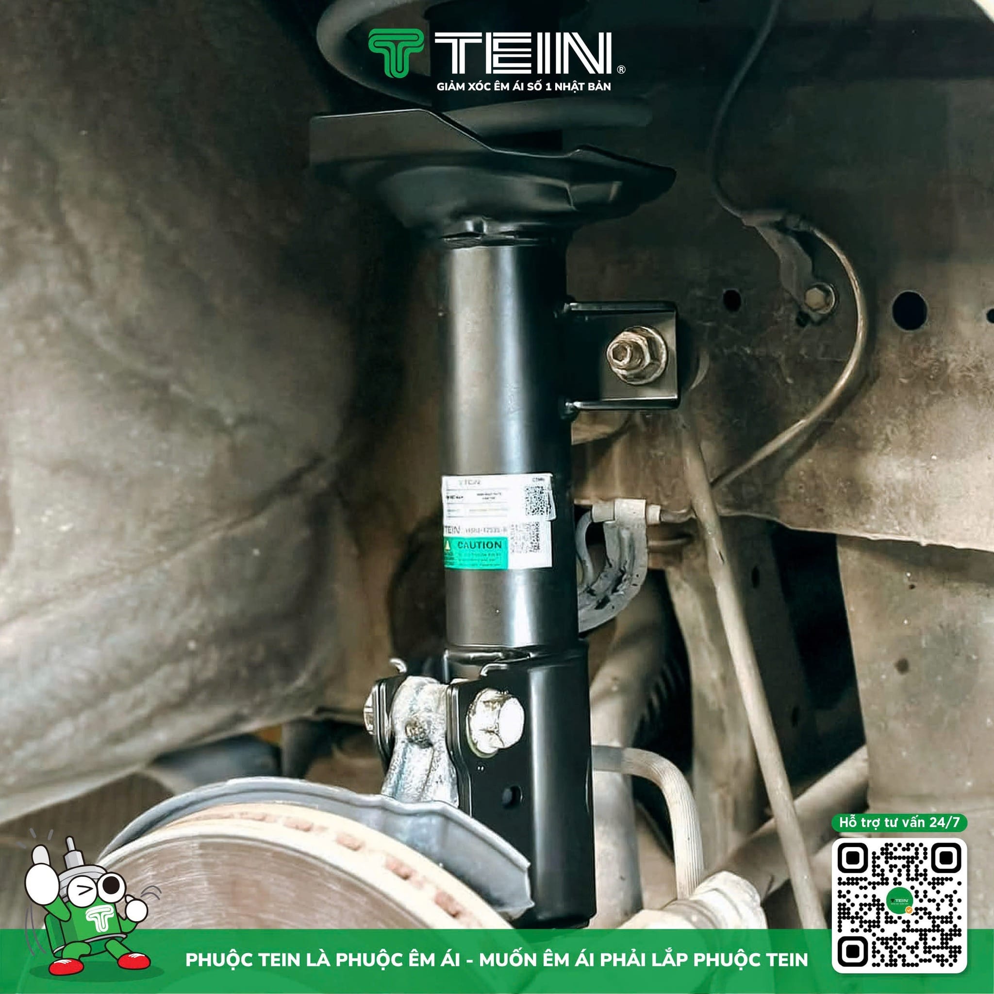 GIẢM XÓC TOYOTA VELOZ (2019+) TEIN BASIC