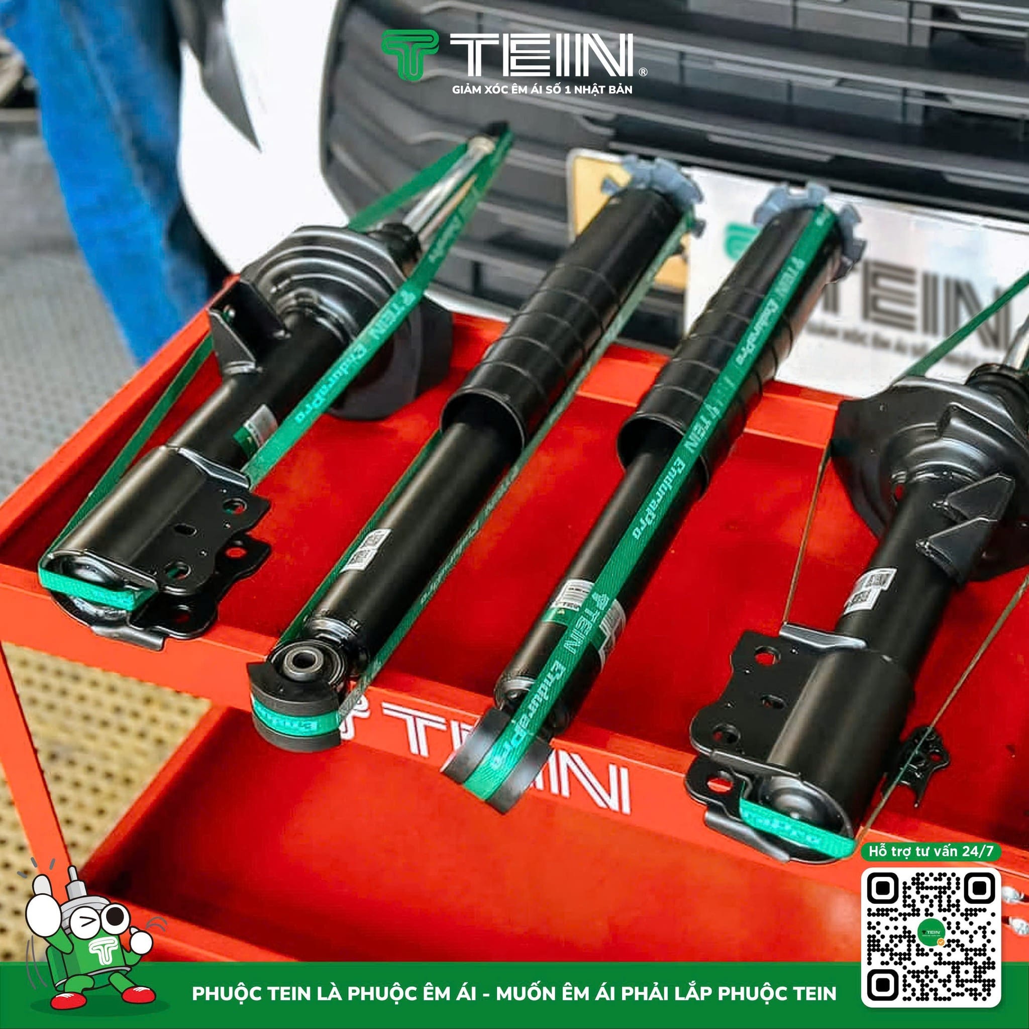 GIẢM XÓC TOYOTA VELOZ (2019+) TEIN BASIC