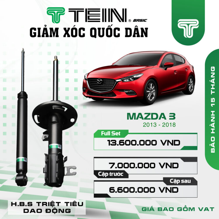 Phuộc Xe Mazda 3 TEIN Basic