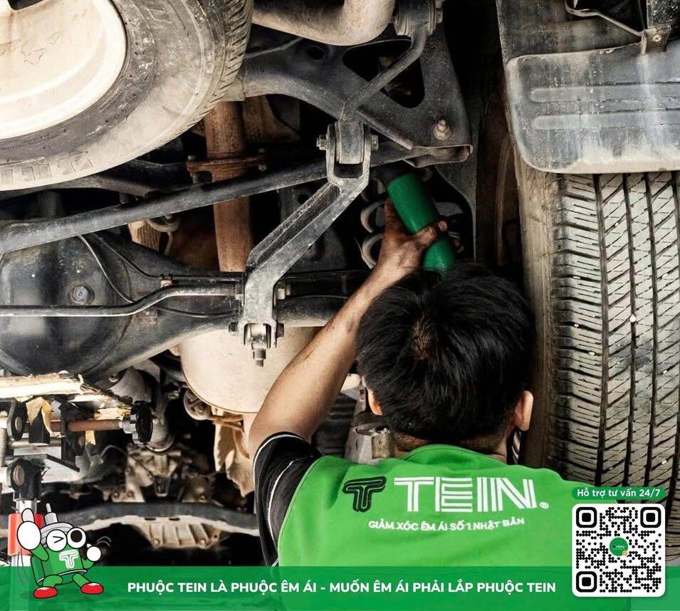 Bảo dưỡng giảm xóc ô tô – Cách giảm thiểu chi phí hiệu quả cùng TEIN