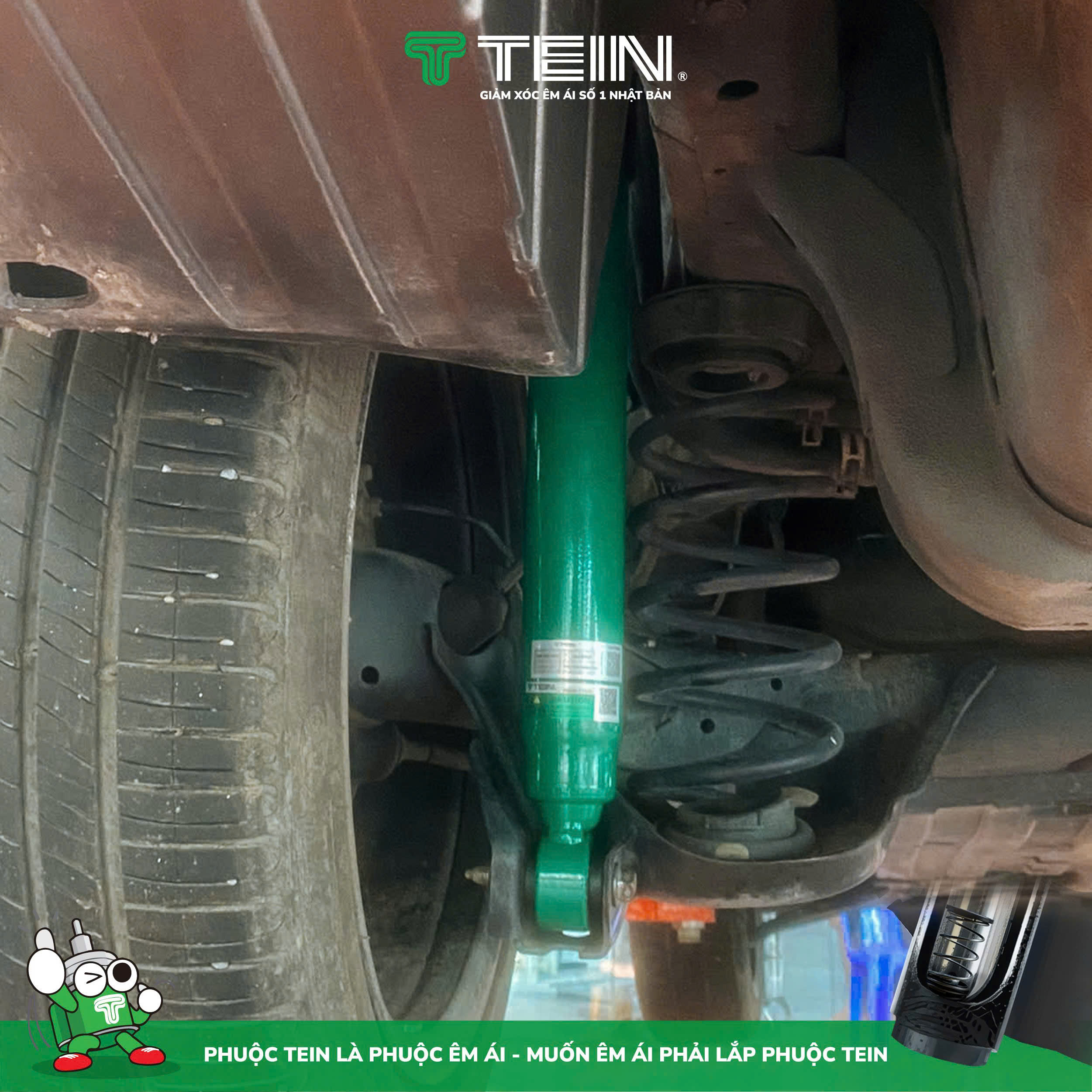 GIẢM XÓC CHO XE HONDA CITY (2013+) TEIN ENDURAPRO PLUS