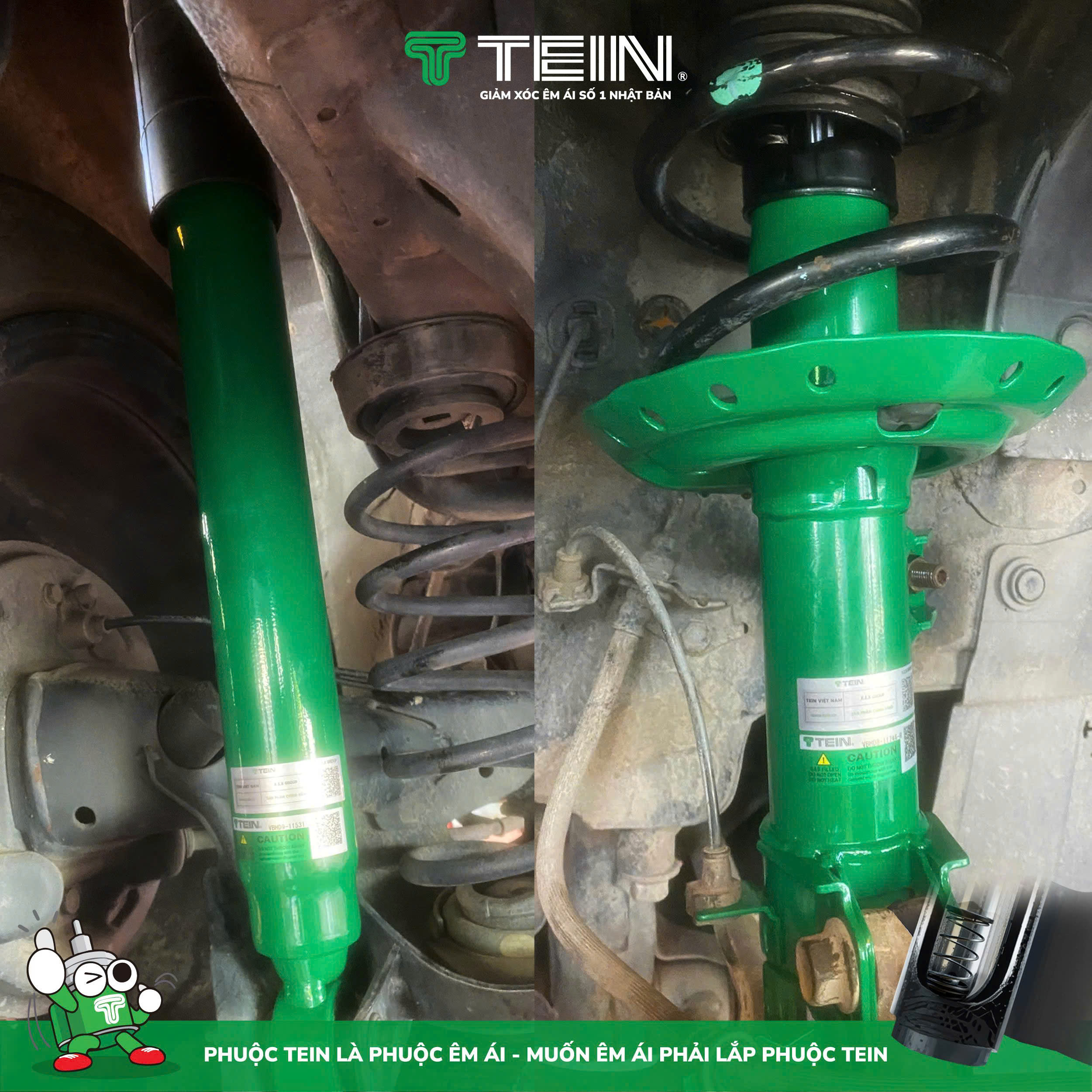 GIẢM XÓC CHO XE HONDA CITY (2013+) TEIN ENDURAPRO PLUS