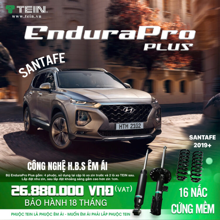 Giảm Xóc Cho Xe Hyundai Santafe (2019+) Với TEIN Endurapro Plus