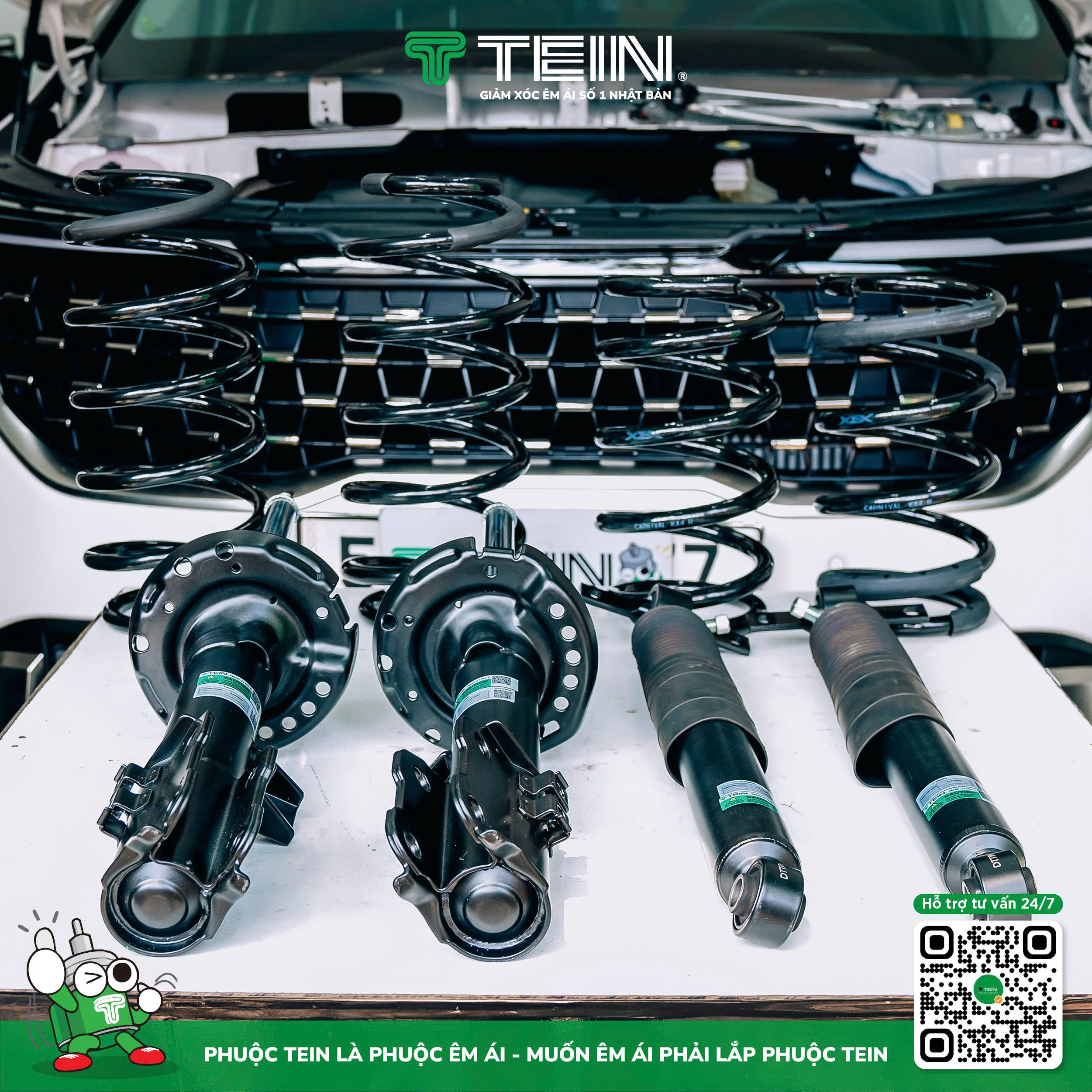 GIẢM XÓC CHO XE KIA CARNIVAL (2022+) TEIN ENDURAPRO PLUS