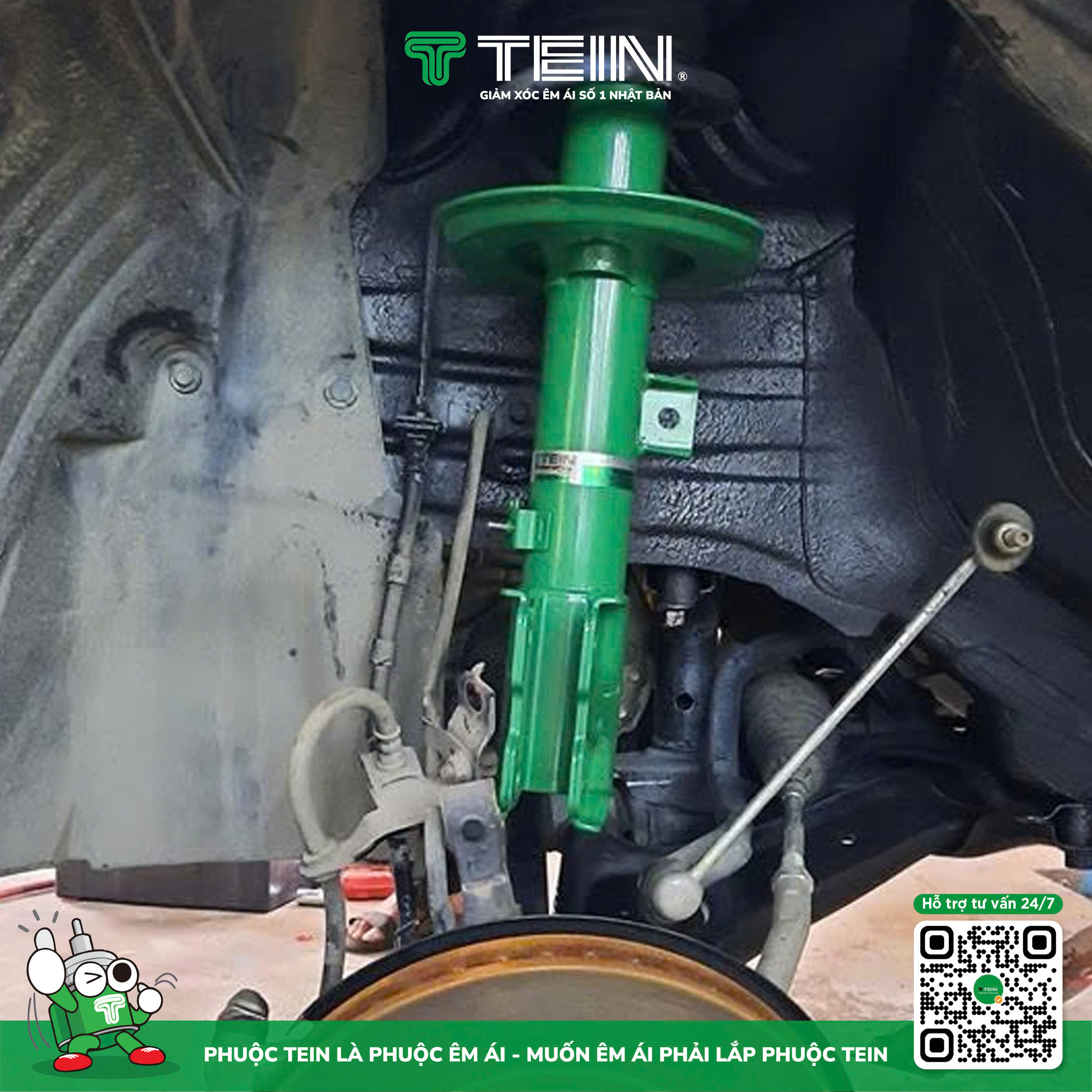 GIẢM XÓC CHO XE MITSUBISHI XPANDER (2019+) TEIN ENDURAPRO PLUS