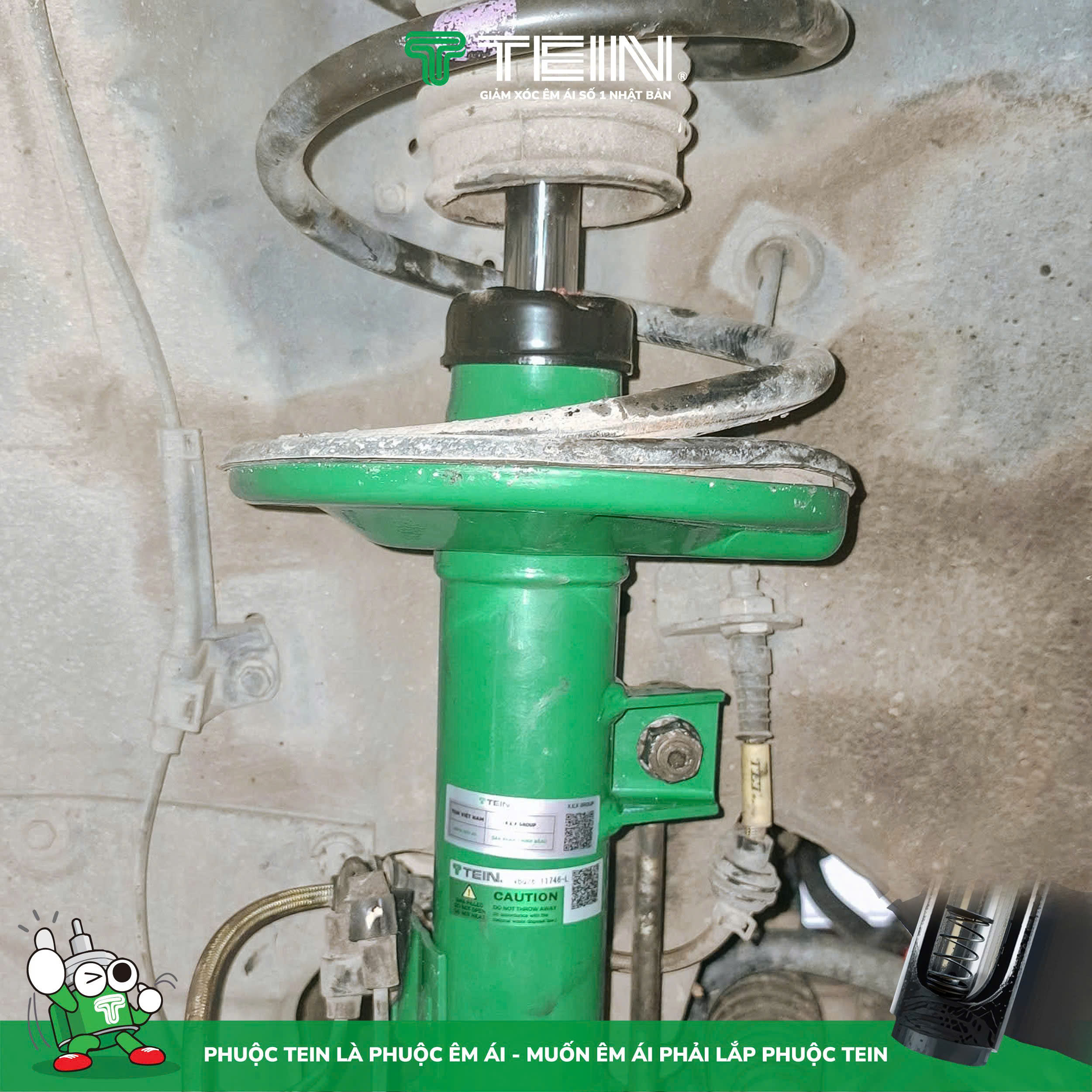 GIẢM XÓC CHO XE TOYOTA COROLLA ALTIS (2008-2012) TEIN ENDURAPRO PLUS