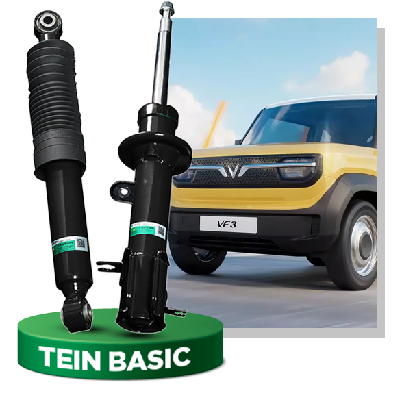 Phuộc VF3 TEIN Basic – Siêu phẩm êm ái vượt trội dành cho xe Vinfast