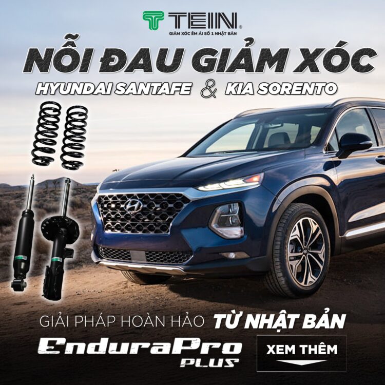 Sửa chữa giảm xóc SantaFe 2022 hay thay mới – Giải pháp nào tối ưu nhất?