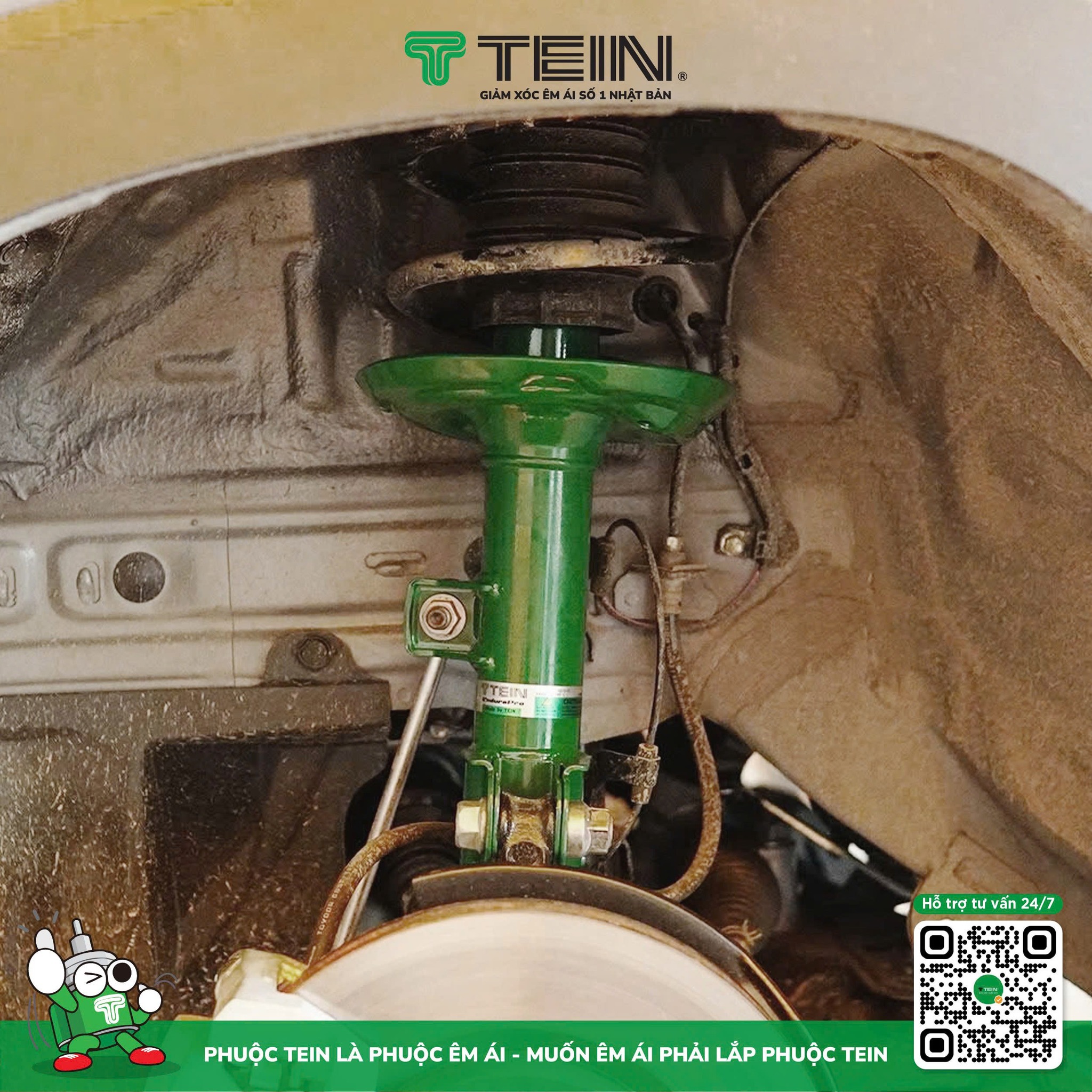 GIẢM XÓC CHO XE TOYOTA COROLLA CROSS (2020+)TEIN ENDURAPRO