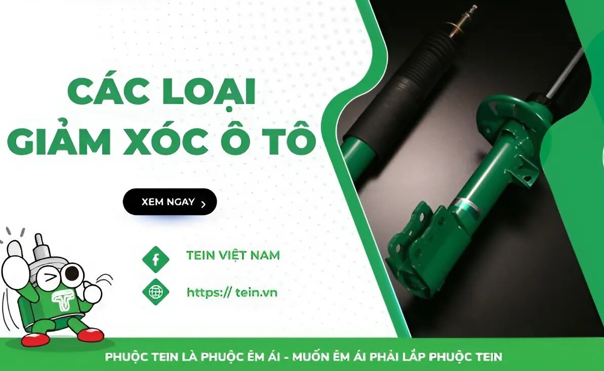Các Loại Giảm Xóc Ô Tô Phổ Biến Hiện Nay