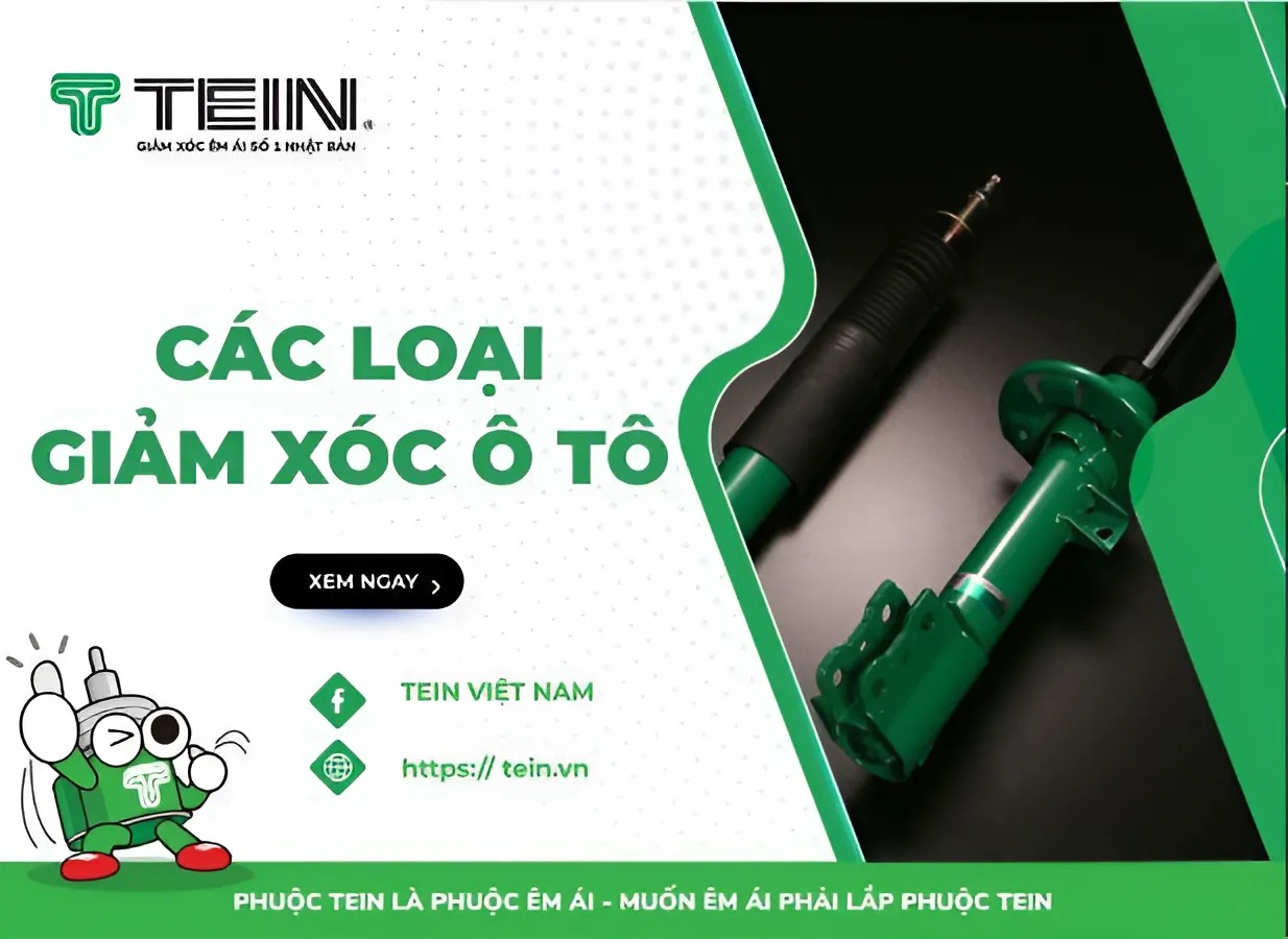 Các Loại Giảm Xóc Ô Tô Phổ Biến Hiện Nay