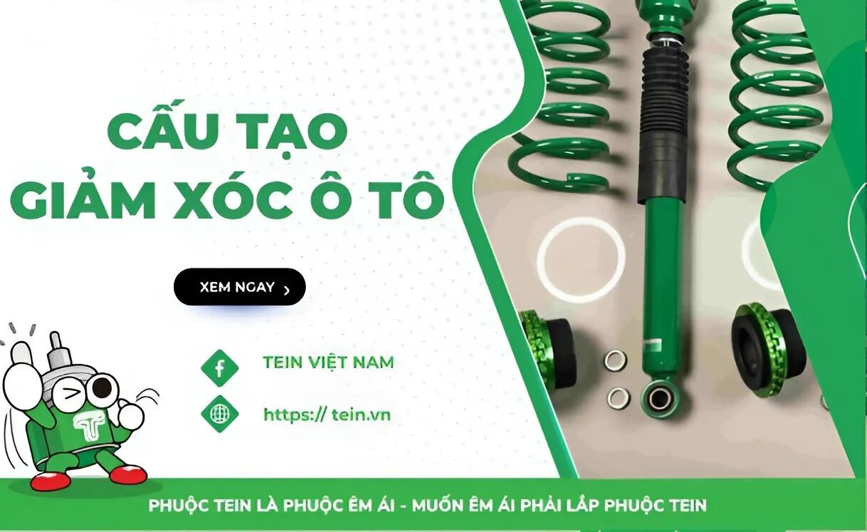 Cấu Tạo Giảm Xóc Ô Tô – Nguyên Lý Làm Việc Của Giảm Xóc Ô Tô