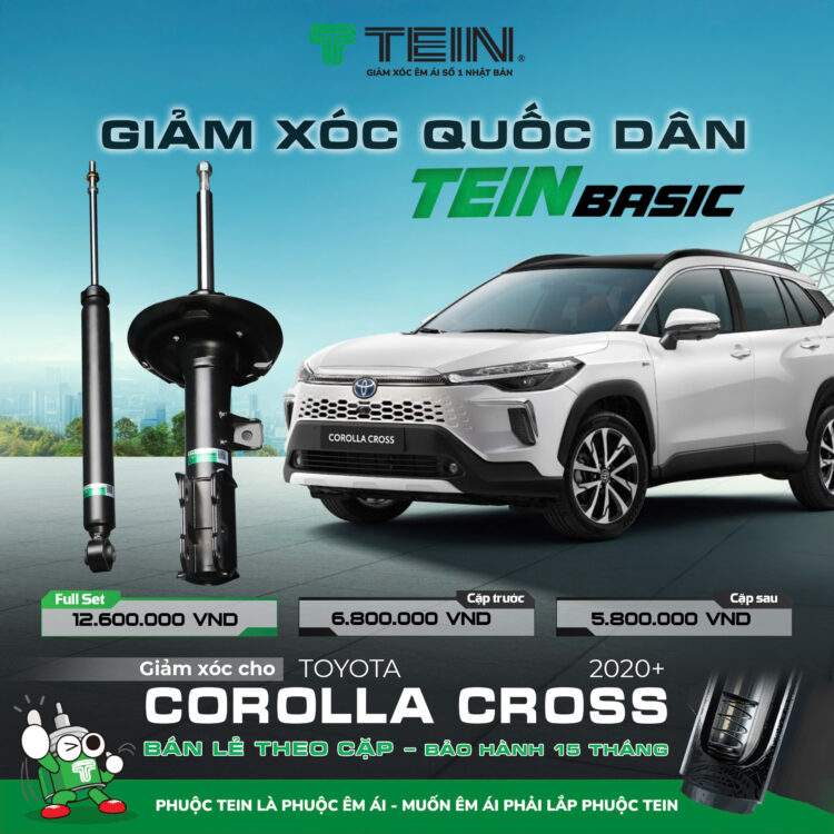 giảm xóc TEIN Basic dành cho xe Hybrid