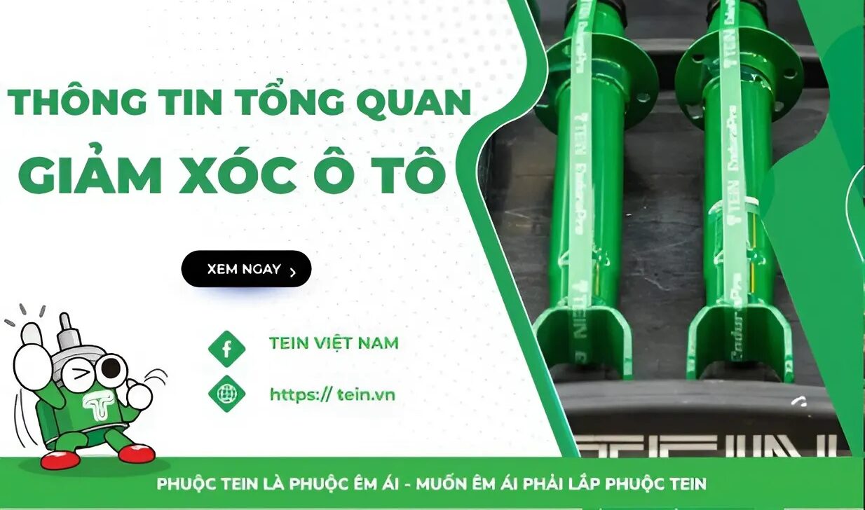 Giảm Xóc Ô Tô Là Gì? Khái niệm, Cấu Tạo, Nguyên Lý Hoạt Động Của Giảm Xóc Xe Ô Tô