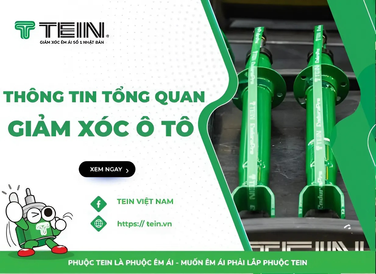 Giảm Xóc Ô Tô Là Gì? Khái niệm, Cấu Tạo, Nguyên Lý Hoạt Động Của Giảm Xóc Xe Ô Tô