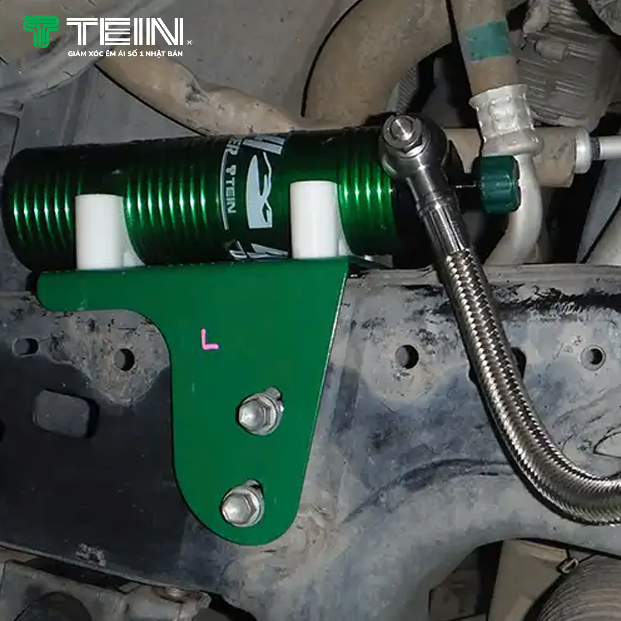 (HOT-New) Bộ Giảm xóc Off-Road Nâng Gầm LAND CRUISER 2009-2021 – TEIN Damper Gravel 2