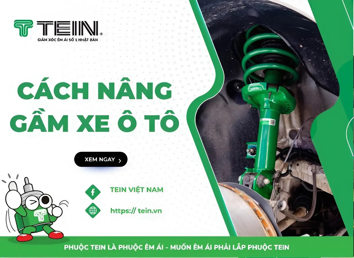 4 Cách Nâng Gầm Xe Ô Tô – Ưu & Nhược Điểm Khi Nâng Gầm