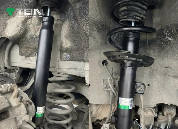 Nâng cấp giảm xóc Honda CRV tại TEIN Việt Nam