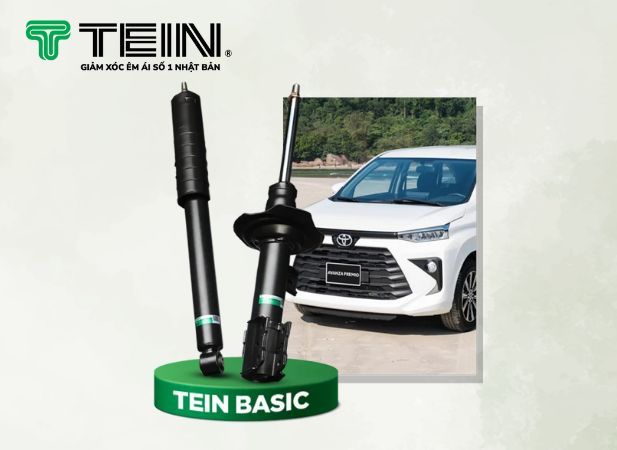 Giảm xóc TEIN Basic - Giải pháp nâng cấp hoàn hảo cho giảm xóc Toyota Avanza xuống cấp
