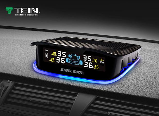 Honda City độ cảm biến áp suất lốp
