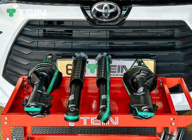 Nâng cấp giảm xóc cho Toyota Veloz