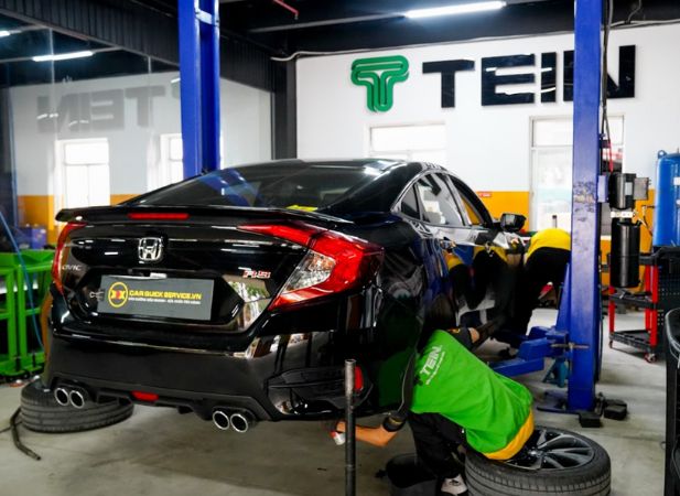 Nâng cấp giảm xóc Honda City