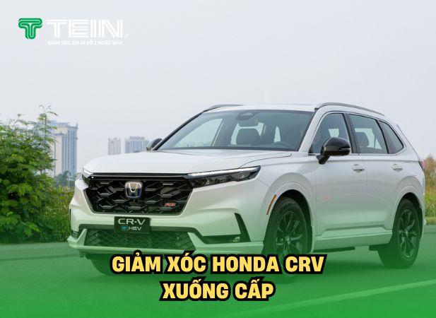 4 dấu hiệu nhận biết giảm xóc Honda CRV xuống cấp