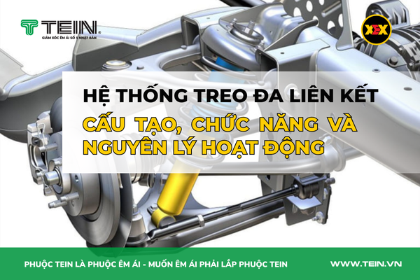 Hệ thống treo liên kết đa điểm: Cấu tạo, Nguyên lý hoạt động & Ưu nhược điểm