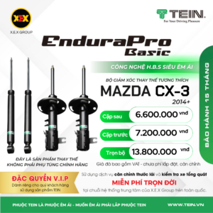 GIẢM XÓC THAY THẾ TƯƠNG THÍCH MAZDA CX-3 (2014+) – TEIN BASIC