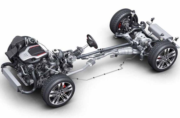 Khung gầm xe xăng