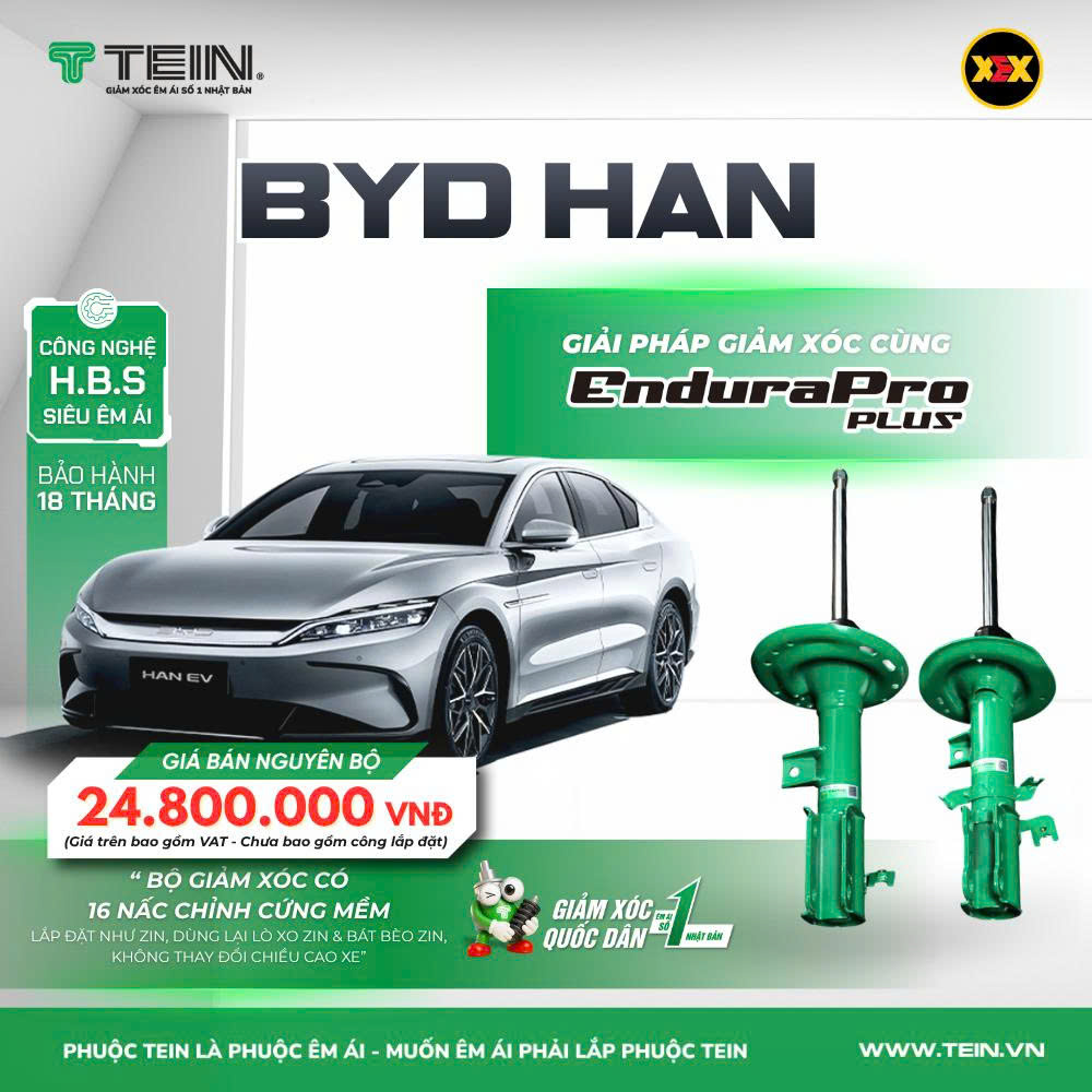 PHUỘC GIẢM XÓC BYD HAN TEIN ENDURAPROPLUS ÊM ÁI VƯỢT TRỘI