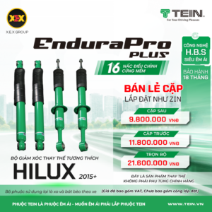 GIẢM XÓC THAY THẾ TƯƠNG THÍCH TOYOTA HILUX (2015+) TEIN ENDURAPRO PLUS