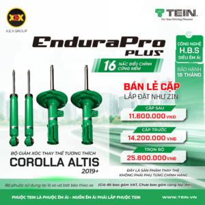GIẢM XÓC THAY THẾ TƯƠNG THÍCH TOYOTA COROLLA ALTIS (2019+) TEIN ENDURAPRO PLUS