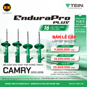 GIẢM XÓC THAY THẾ TƯƠNG THÍCH TOYOTA CAMRY (2012-2016) TEIN ENDURAPRO PLUS