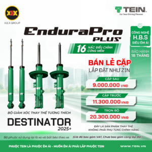 GIẢM XÓC THAY THẾ TƯƠNG THÍCH MITSUBISHI DESTINATOR (2025+) TEIN ENDURAPRO PLUS