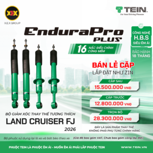 GIẢM XÓC THAY THẾ TƯƠNG THÍCH TOYOTA LAND CRUISER FJ (2026) TEIN ENDURAPRO PLUS
