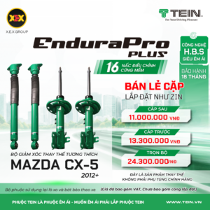 GIẢM XÓC THAY THẾ TƯƠNG THÍCH MAZDA CX-5 (2012+)TEIN ENDURAPRO PLUS
