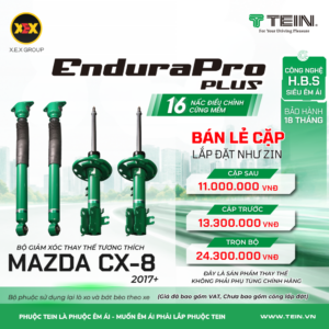 GIẢM XÓC THAY THẾ TƯƠNG THÍCH MAZDA CX-8 (2017+) TEIN ENDURAPRO PLUS