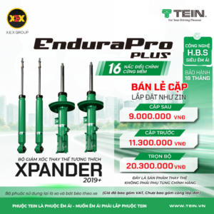 GIẢM XÓC THAY THẾ TƯƠNG THÍCH MITSUBISHI XPANDER (2019+) TEIN ENDURAPRO PLUS