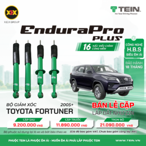 GIẢM XÓC CHO XE TOYOTA FORTUNER TEIN ENDURAPRO PLUS
