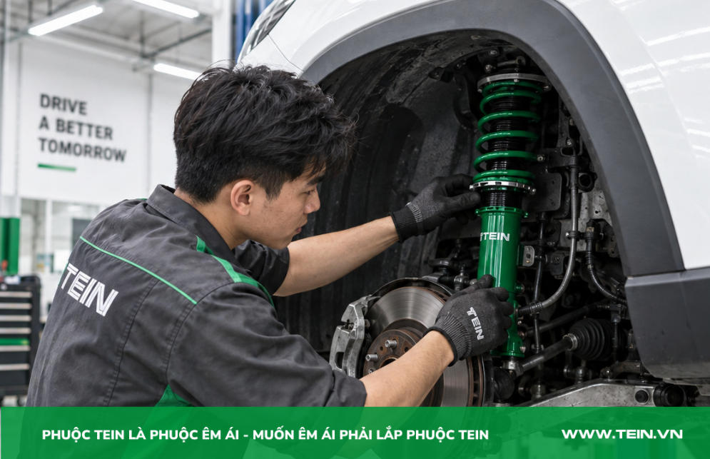 NÂNG CẤP GIẢM XÓC Ô TÔ: LỰA CHỌN CHỦ ĐỘNG CHO TRẢI NGHIỆM LÁI ÊM ÁI VÀ ỔN ĐỊNH HƠN